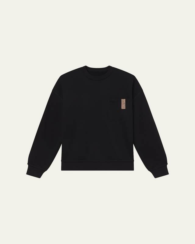 Silksweats Reversible Sherpa-Lined Sweatshirt